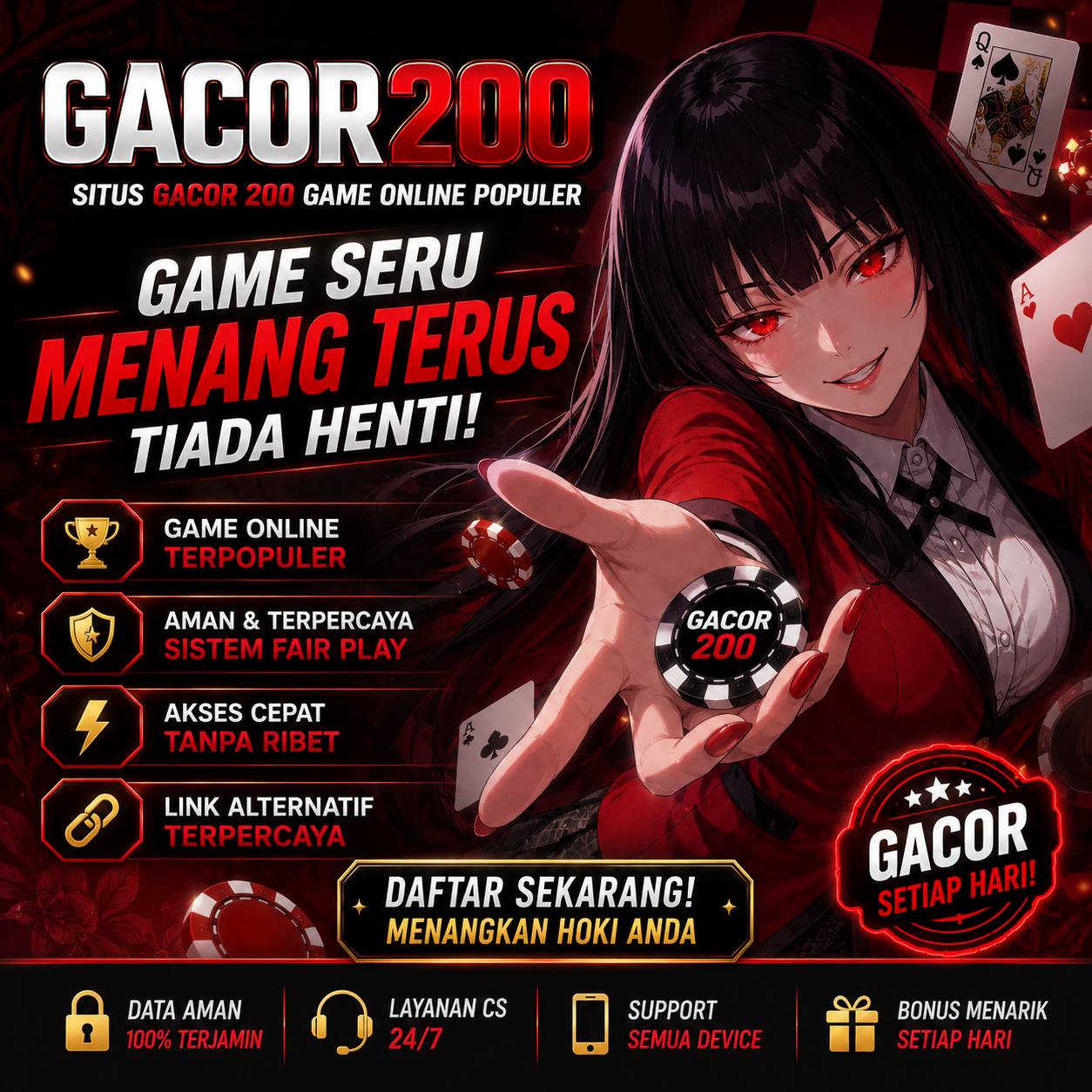GACOR200 - Situs GACOR 200 Game Online Populer dengan Link Alternatif Terpercaya